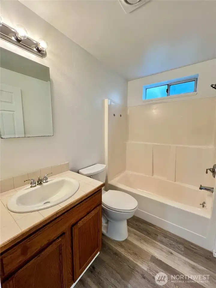 Full bath unit.