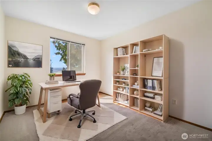 Additional upper level bedroom view facing
