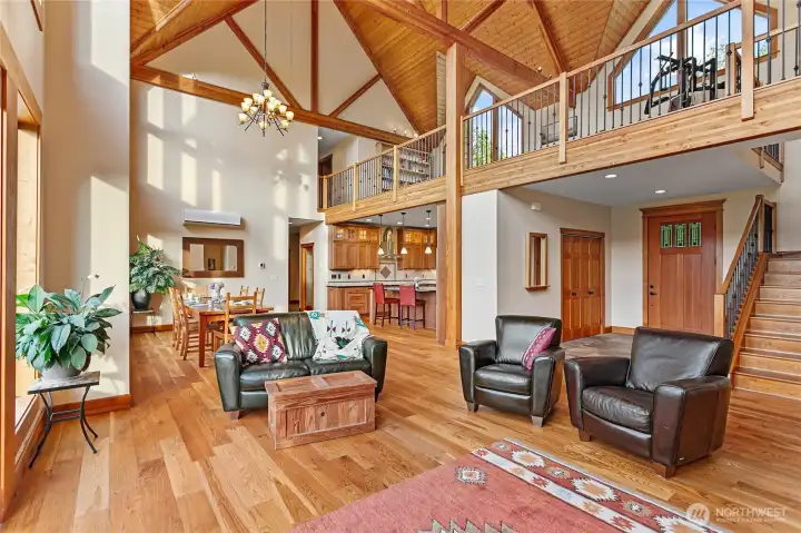 Very open concept.