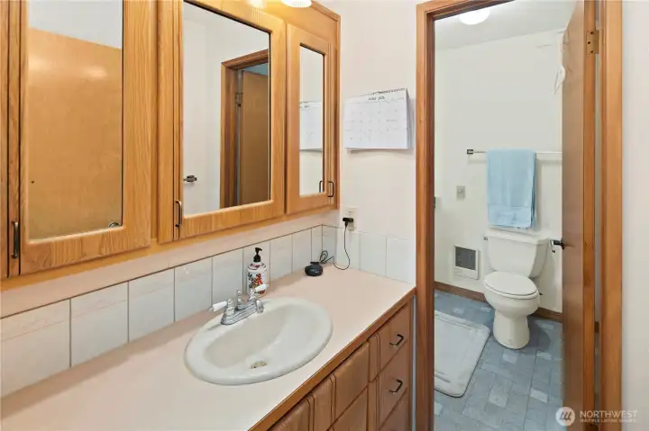 Primary bathroom Primary bathroom