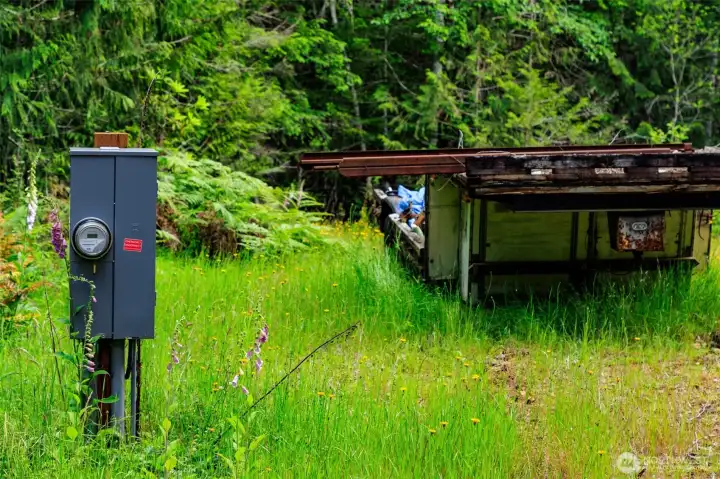 Electricity is on site and ready for your RV!
