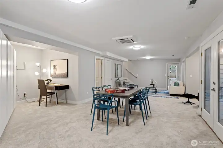 Lower Level Entertainement Area or Multi-Generational Living Lower Level Entertainement Area or Multi-Generational Living