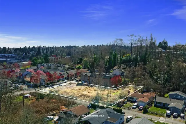 View looking Southeast