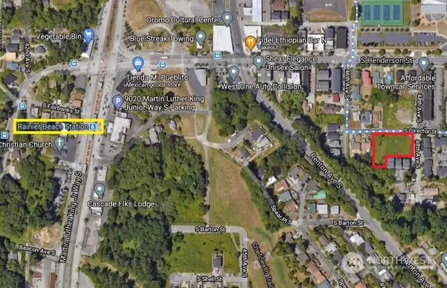 Lots in relation to Light Rail