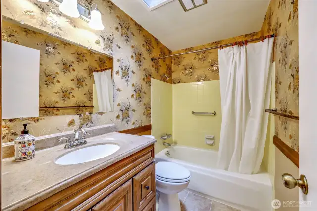 The full bathroom.
