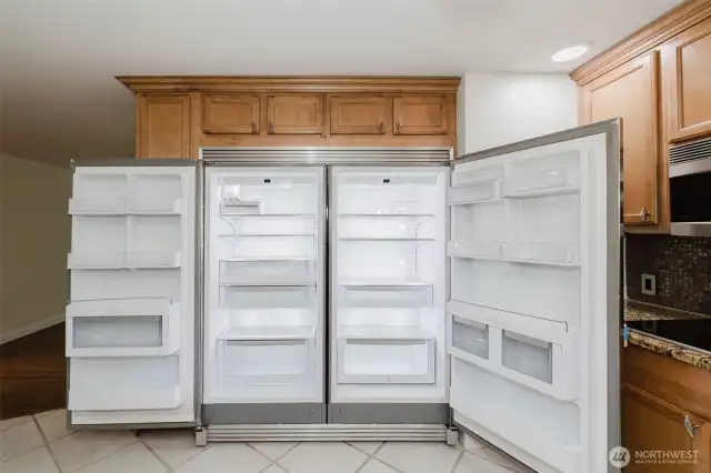 Double Full Size Fridge/Freezer