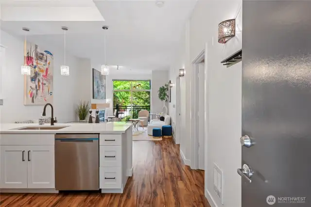 Open floor plan