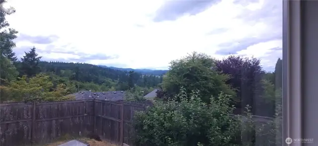 View from primary bedroom