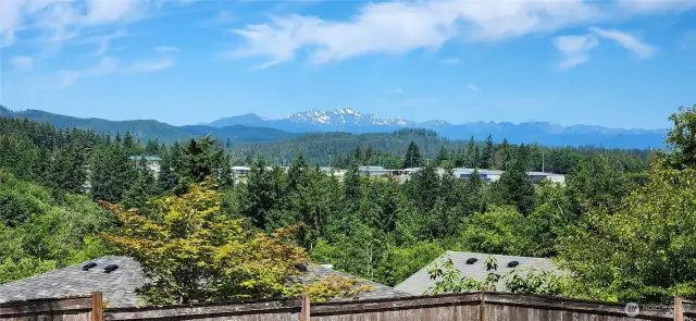 Views from deck and inside home