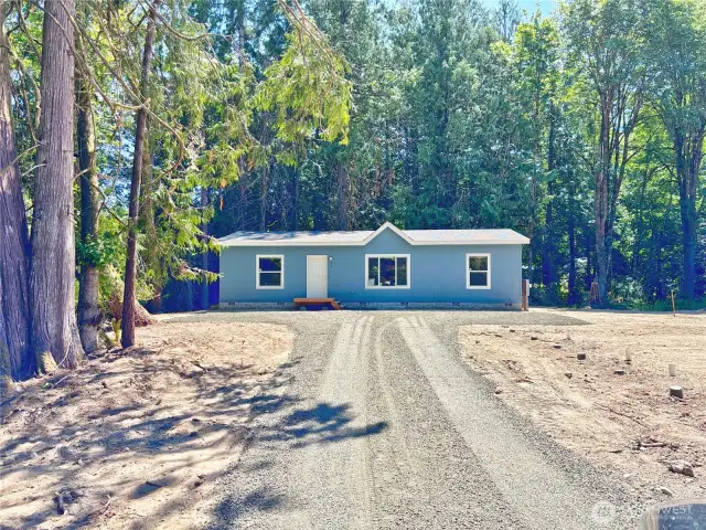Front - Large approx 1/2 Acre lot