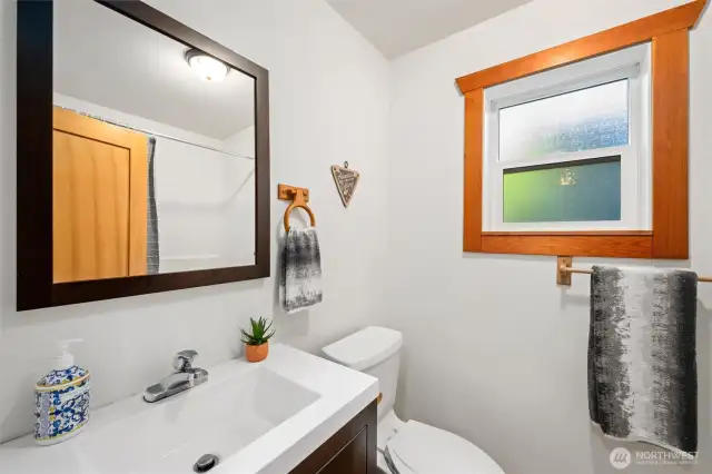 Main floor bathroom