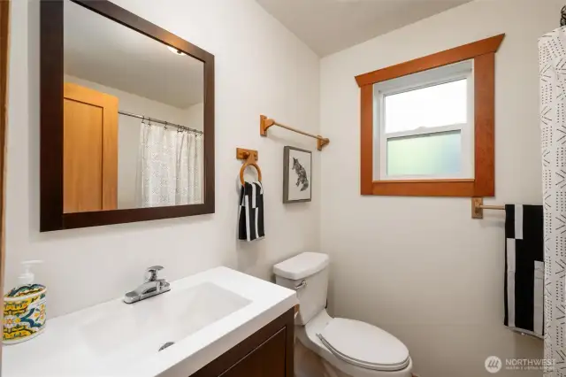 Upstairs bathroom