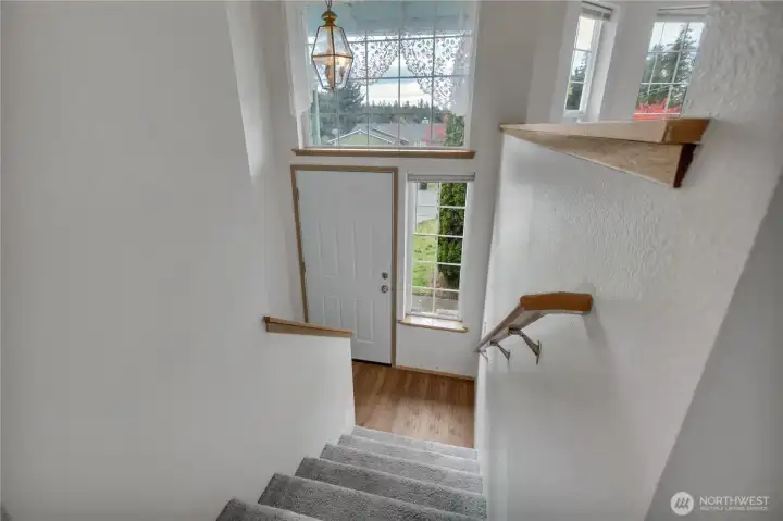 lots of windows to bring in natural light