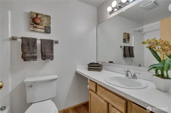 Full hall bathroom.