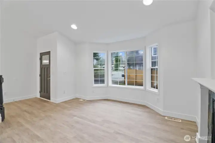 Spacious Entry Way by Front Door
