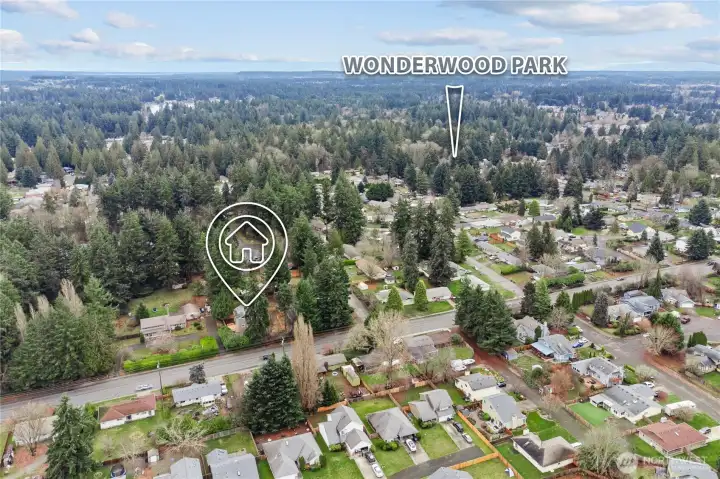 Next to Wonderwood Park