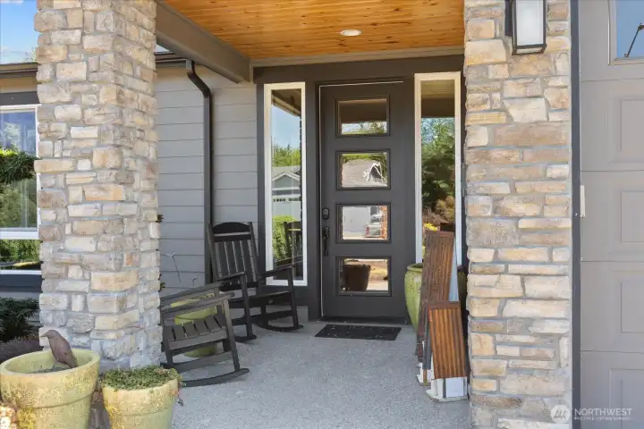 Flat entry, no steps.