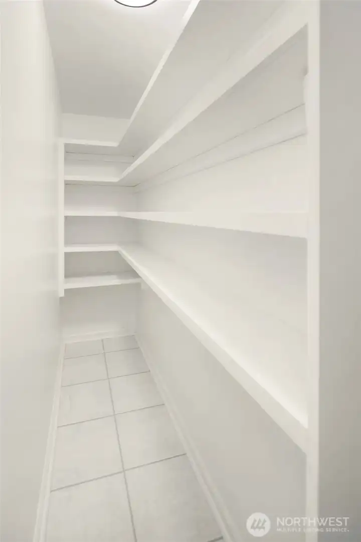 Large walk-in pantry