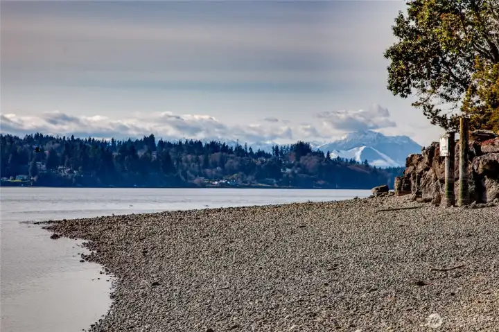 Fox Cove Beach at lower Tide