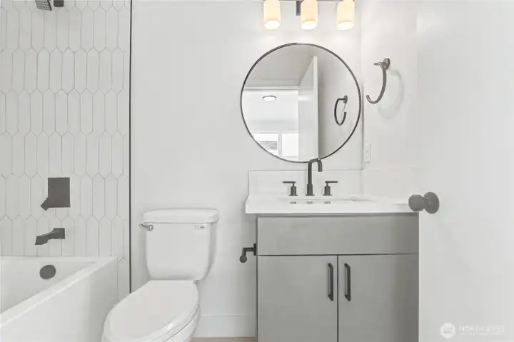 En Suite. Images from finished staged unit. For representative purposes.