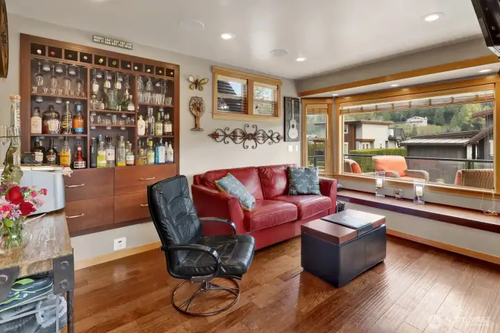 Lake Whatcom Views from the living room.