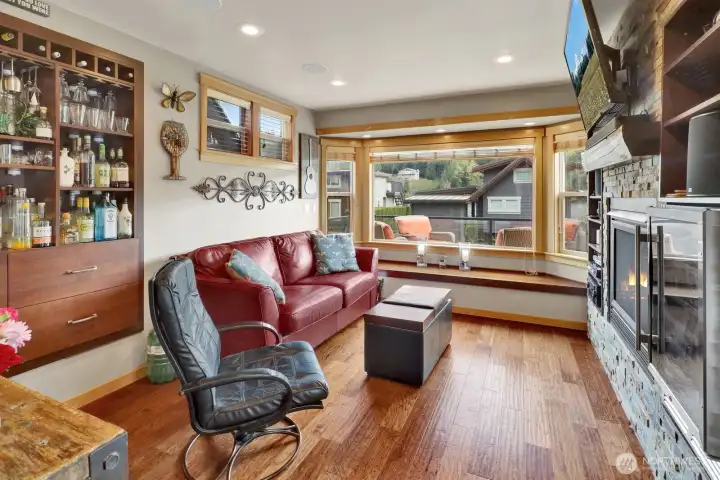 Lake Whatcom Views from the living room