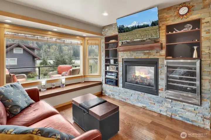 Lake Whatcom Views from the living room