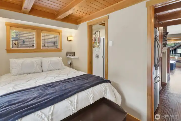 Primary bedroom main floor.