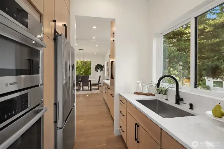 Note the second full size refrigerator!