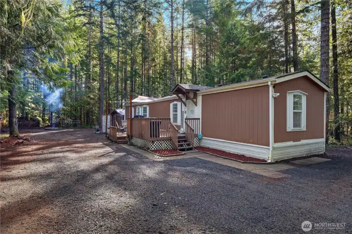 Nice large lot with RV hookup Nice large lot with RV hookup