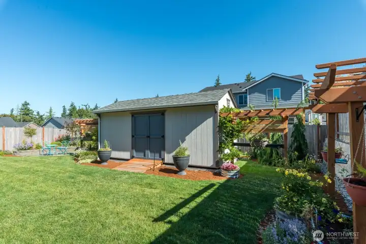 Keep the garage clean from all the garden tools and lawn mowers!