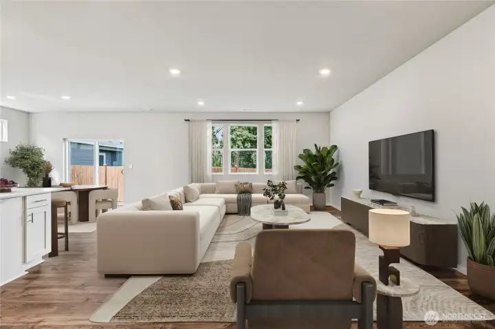 Virtual staging. Photo rendering is representational. Actual home finishes, elevation, and paint colors may vary. See site agent for details.