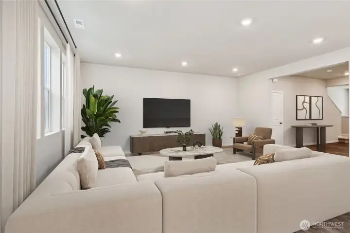 Virtual staging. Photo rendering is representational. Actual home finishes, elevation, and paint colors may vary. See site agent for details.
