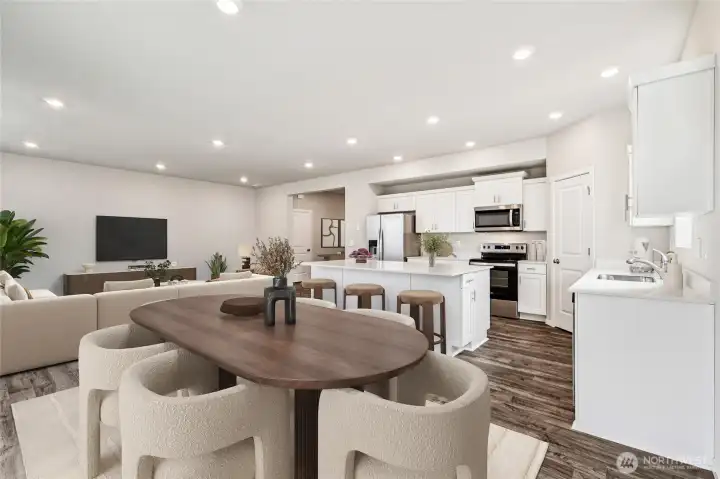 Virtual staging. Photo rendering is representational. Actual home finishes, elevation, and paint colors may vary. See site agent for details.
