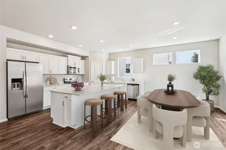 Virtual staging. Photo rendering is representational. Actual home finishes, elevation, and paint colors may vary. See site agent for details.