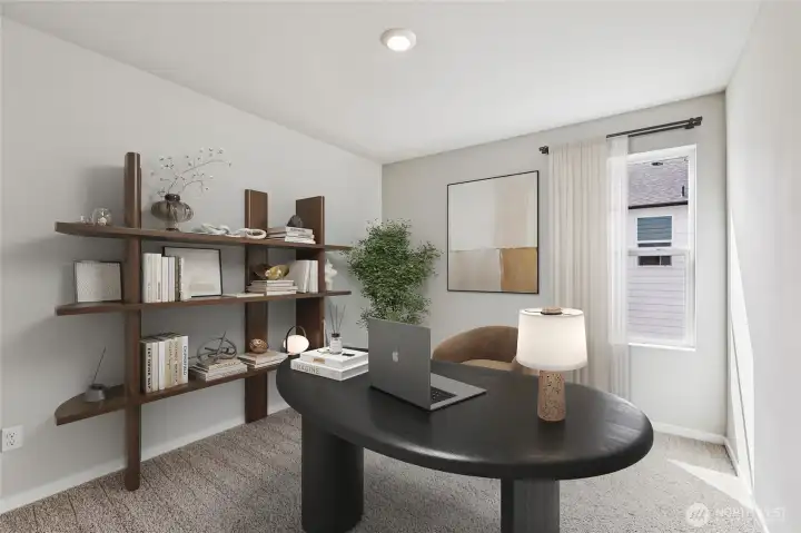 Virtual staging. Photo rendering is representational. Actual home finishes, elevation, and paint colors may vary. See site agent for details.