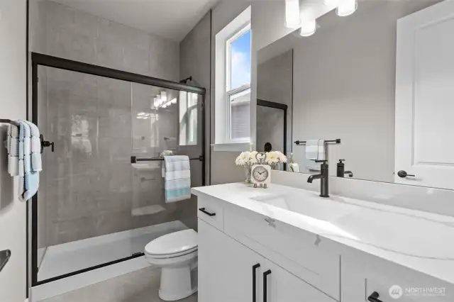 Staged photos are of the model home of the same floorplan within the Deer Meadows community and are for visualization purposes only. Colors, finishes, and layout can and will vary.