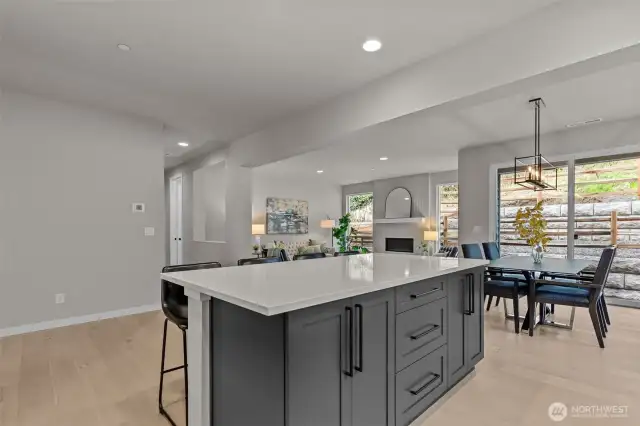 Staged photos are of the model home of the same floorplan within the Deer Meadows community and are for visualization purposes only. Colors, finishes, and layout can and will vary.