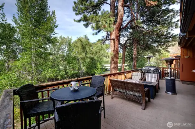 Hang out on the quiet end of the deck if you are feeling less social. There's no crime in it.