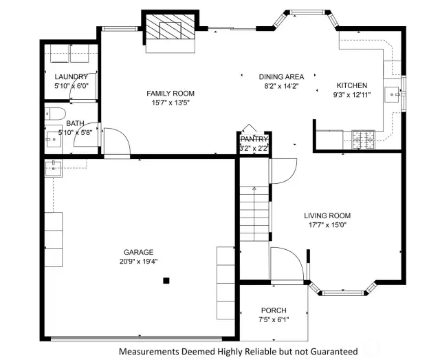 1st Story Floorplan