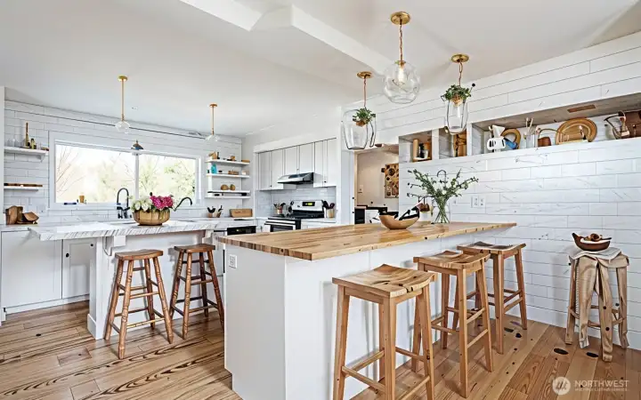 Kitchen as it could appear after remodel.