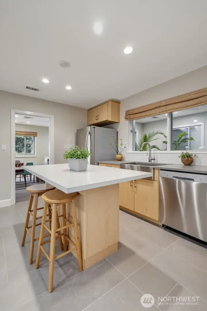 Kitchen as it could appear after remodel.