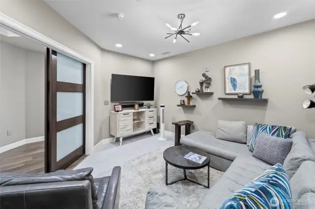 Tv room, bedroom or the perfect den