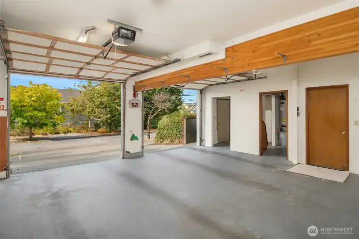 Oversized garage plus storage room