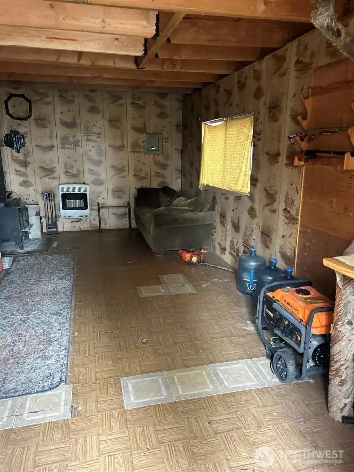 Living room main cabin.