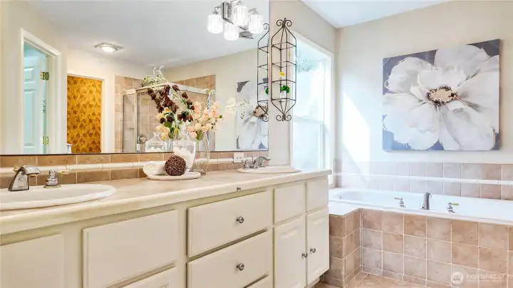 Master bathroom