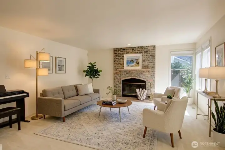 Living Room (Virtually Staged)