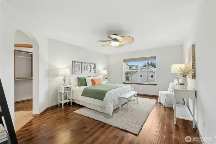 Primary with on-suite bath