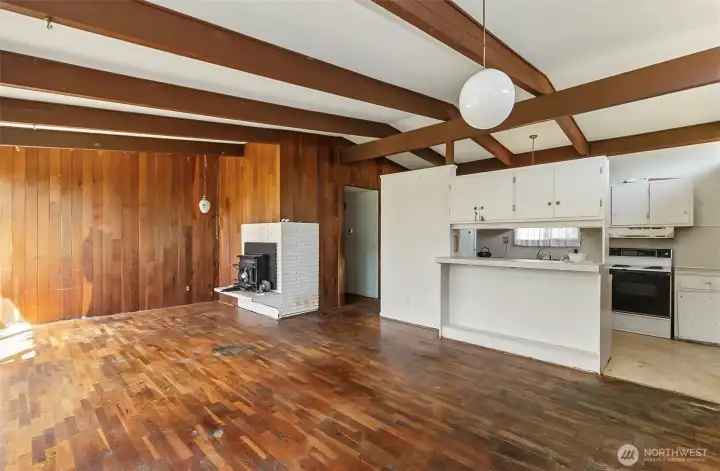 Open Floor Plan~1143 Square Feet