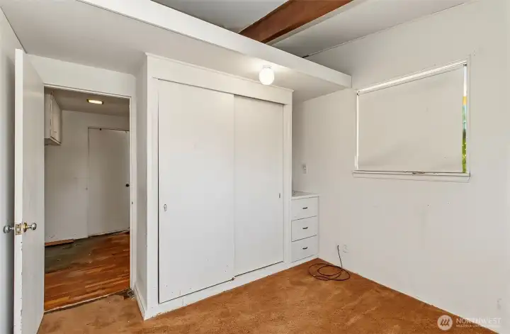 Bedroom with Built in's